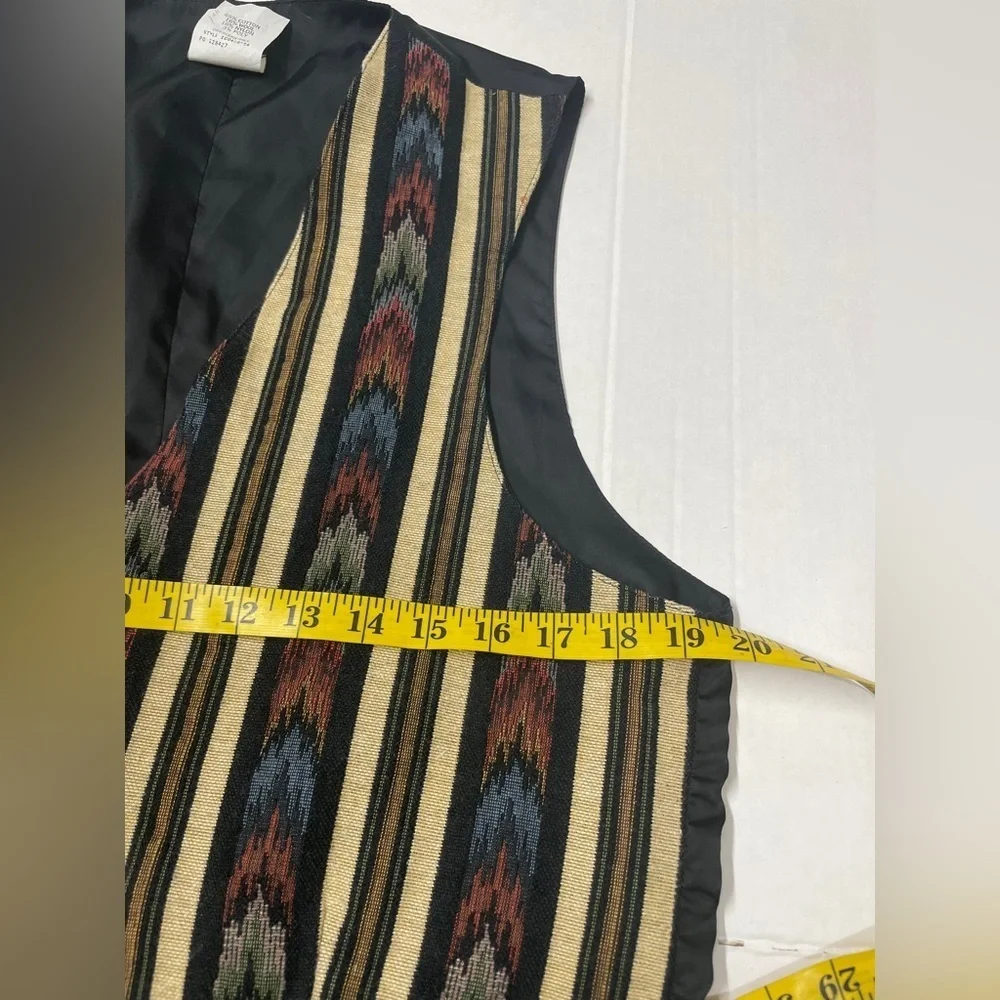 Vintage Striped Multicolor Vest
